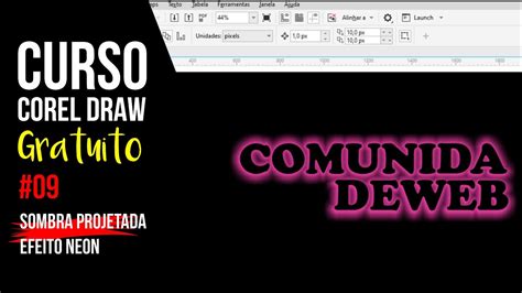 Curso De Corel Draw Para Iniciantes Aula Como Fazer Criar Efeito