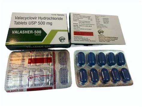 Valacyclovir Mg Tablets At Rs Stripe Valacyclovir Tablet In