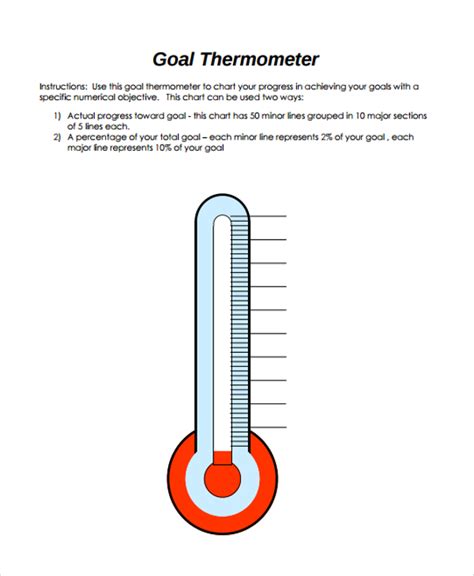 Free Sample Thermometer Templates In Pdf Ms Word