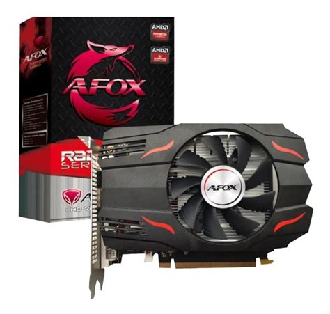 Placa De V Deo Radeon Rx Gb Gddr Afrx D H Afox Glacon