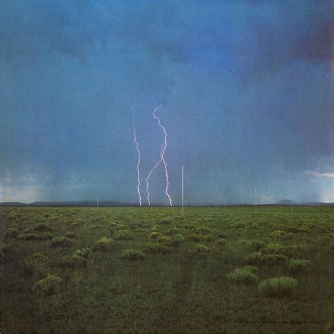 walter de maria lightning field