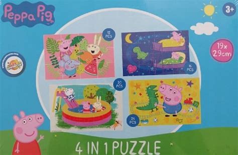 Peppa Pig In Puzzel X Cm Bol