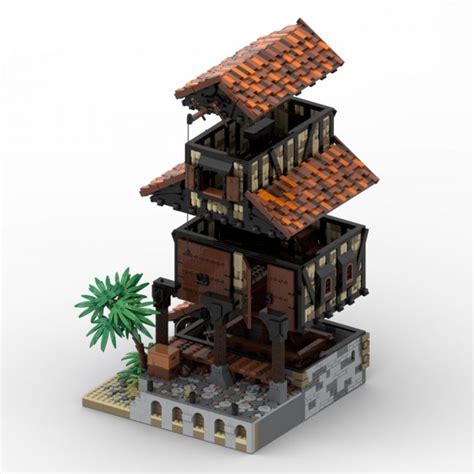 MOC 114510 Port Sauvage Pirate Town Letbricks