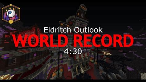 World Record Eldritch Outlook Solo Wynncraft Speedrun Wr The