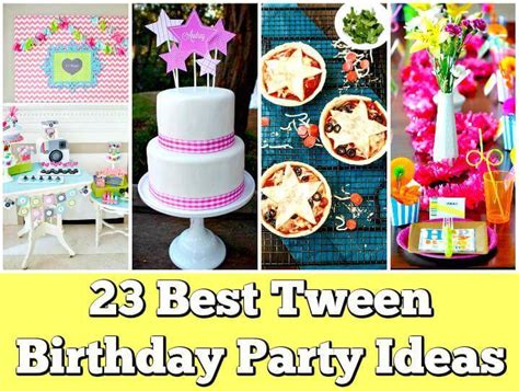 23 Tween Birthday Party Ideas For Your Tween Or Teen Girls Diy And Crafts