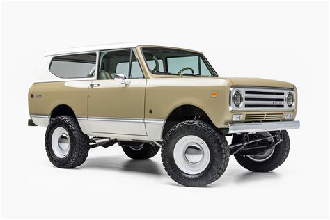 This Pristine Ls2 Powered 1972 International Harvester Scout Ii Restomod Is