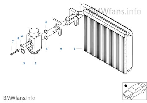 Evaporator Expansion Valve BMW 3 E46 M3 S54 Europe