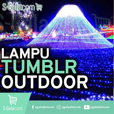 Menggunakan Lampu Tumblr Outdoor, Dijamin Bikin Betah Nongkrong!