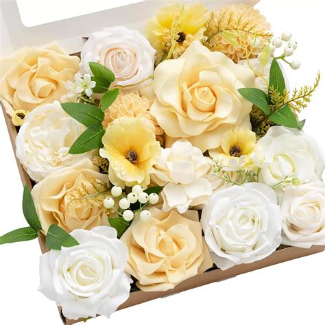 Lings Moment Caly Aster Nude Artificial Flowers And Greenery Deluxe