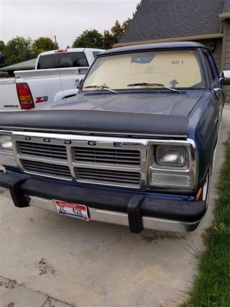 1991 Dodge D150 For Sale Dodge Ram 1500 1991 For Sale In Nampa Idaho United States