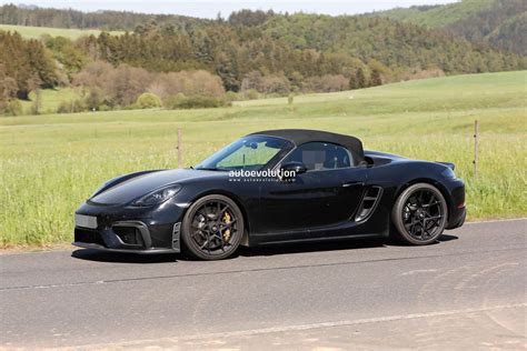 2024 Porsche 718 Boxster Spyder RS Has A Cayman GT4 RS Whiff