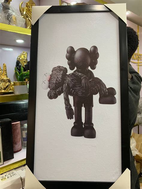 Hot Hooks On Twitter Rt Yosimie Kaws Art Work Black Edge Lovely