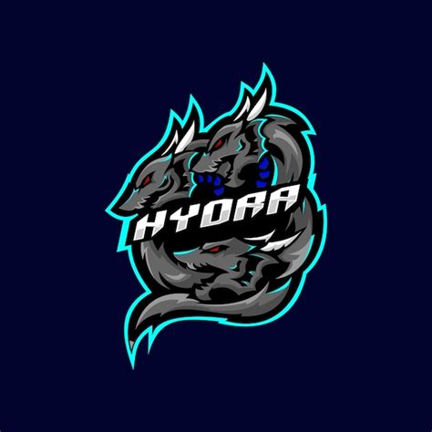 El Logotipo Del Equipo De Deporte De Hydra Dise O De La Mascota Del