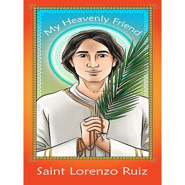 Prayer Card - Saint Lorenzo Ruiz – Branches Catholic Books & Gifts