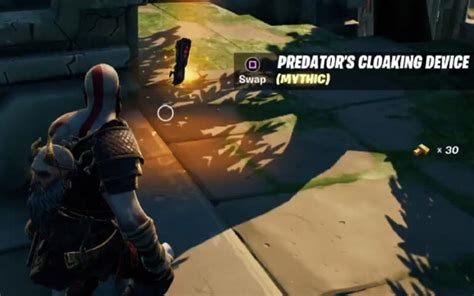 Fortnite Predators Cloaking Device Stats And Location Cultured Vultures