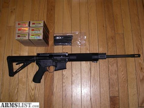 Armslist For Sale Custom 450 Bushmaster Ar 15 With 120 Rounds Of Hornady 250 Grain Ftx