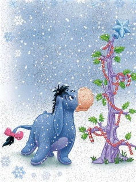 Eeyore Christmas Wallpaper