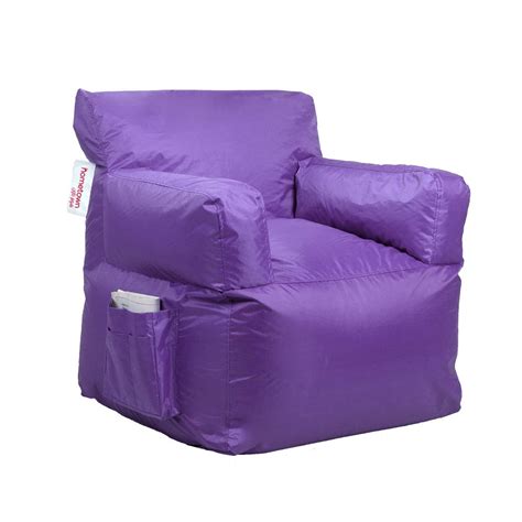 Get Pvc Bean Bag 75×78×92 Purple With Best Offers