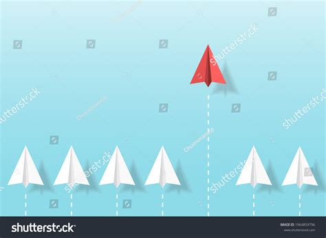 3d Paper Planes Sky Origami Aircraft Stock Vector (Royalty Free) 1964859796