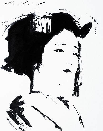 Pin De Quang Huyền En Stencil Retratos Geisha Figuras Humanas