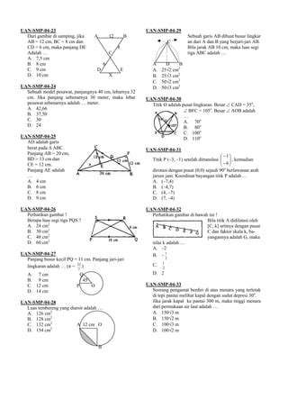 Matematika 2004 | PDF