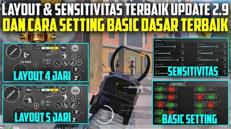 SENSITIVITAS UPDATE 2 9 NO RECOIL LAYOUT 4 JARI 5 JARI CARA SETTING