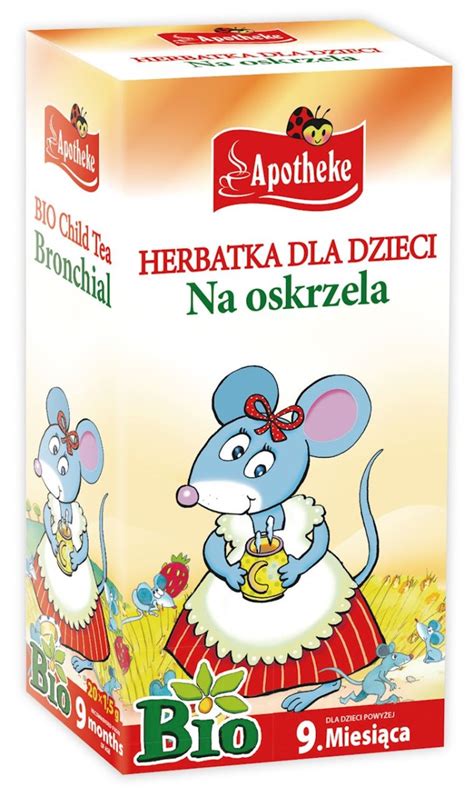 Herbatka Dla Dzieci Na Oskrzela Bio G Apotheke Delikatesy Z Natury