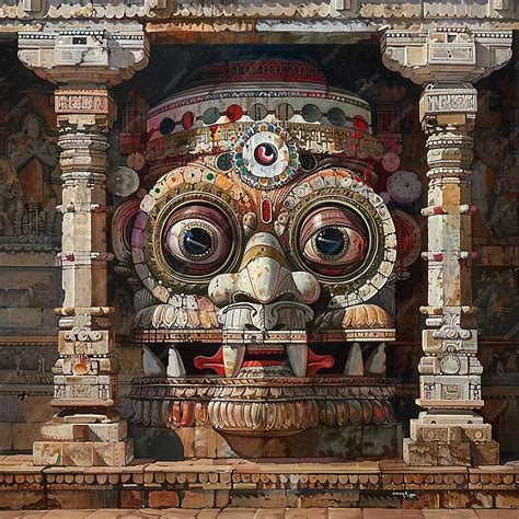 premium photo lord jagannath   temple  puri