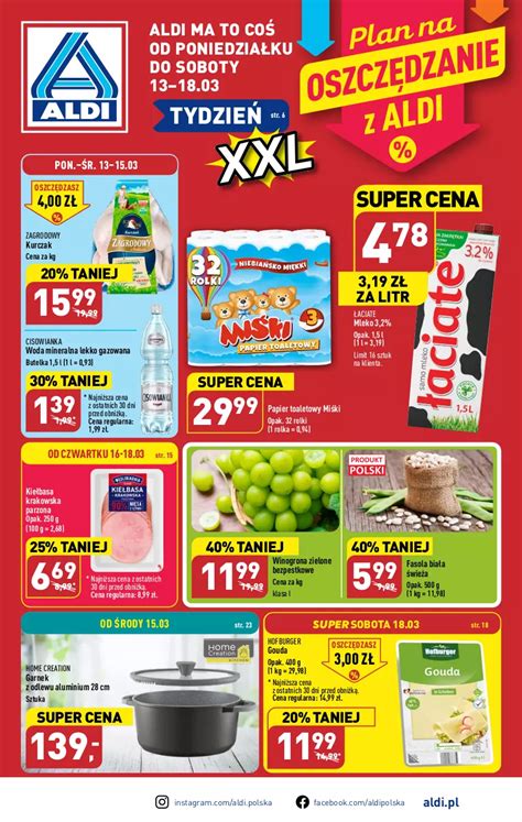 Gazetka Promocyjna Aldi Pe En Katalog Wa Na Do