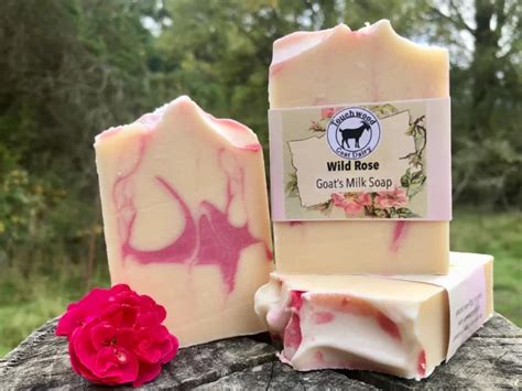 Wild Rose Goat Milk Soap Wildlife Rehab Retreat