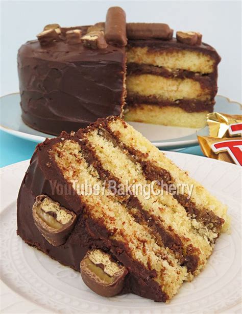 Twix Cake Recipe - Baking Cherry