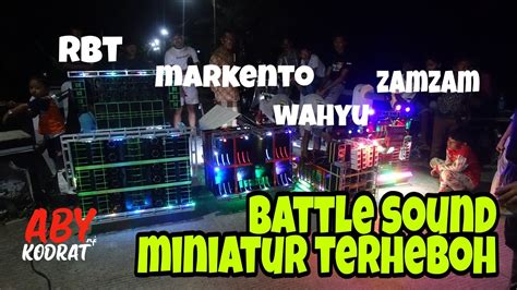 Battle Miniatur Sound Terkeren Sepanjang Masa Kontes Miniatur