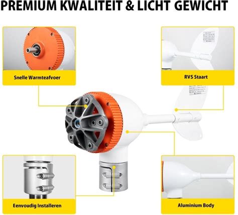 Amerce Windmolen Generator Mini Windturbine Windgenerator