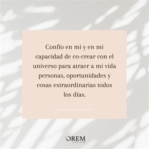 Afirmaciones Positivas Para Aumentar La Confianza En Ti Misma Orem