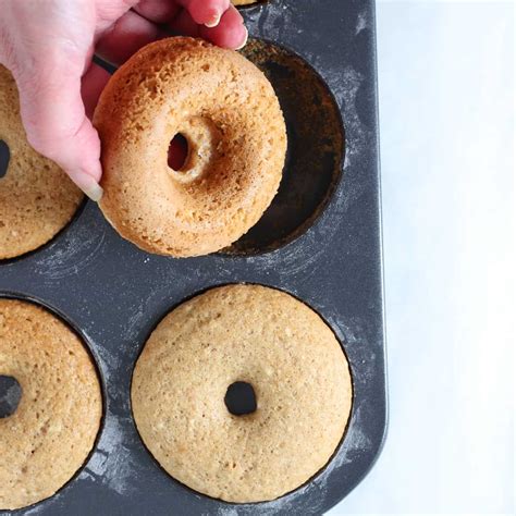 Baked Powdered Donuts Green Smoothie Gourmet