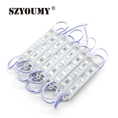 SZYOUMY Cheap 5050 5 LED Module Lighting DC12V Waterproof Led Modules