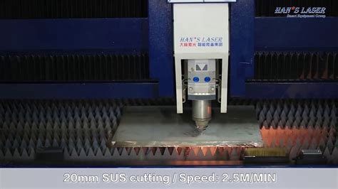 15 Kw Laser Cutting 20mm Stainless Steel Youtube