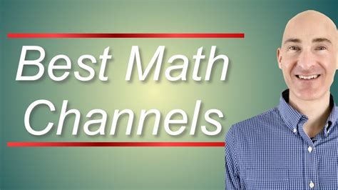 Best Math Channels on YouTube - YouTube