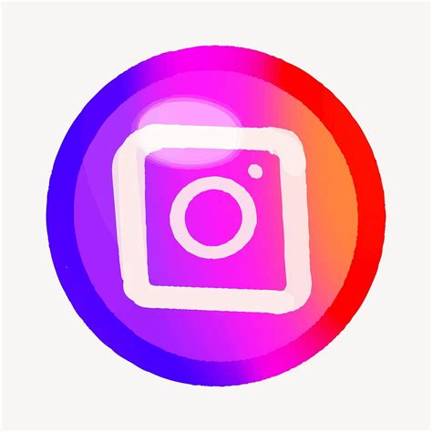 Instagram icon social media cute | Premium Photo Illustration - rawpixel