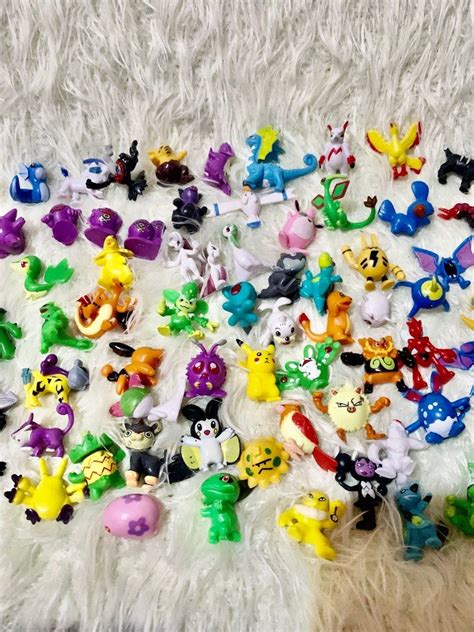 Pokemon Mini Figures 92 pcs, Hobbies & Toys, Toys & Games on Carousell