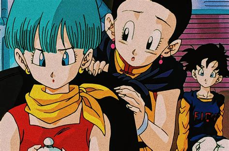 Bulma, Milk and Videl (Dragon Ball) | Personajes de dragon ball ...