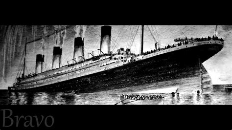 Titanic Sinking Drawing at PaintingValley.com | Explore collection of ...