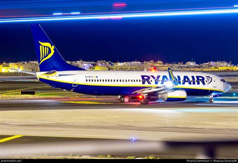 Aircraft Photo Of EI EFO Boeing 737 8AS Ryanair AirHistory Net