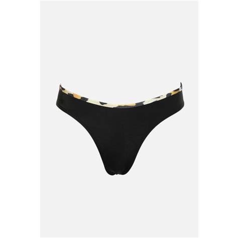 Trendyol Black Piping Detailed Bikini Bottom Eponuda