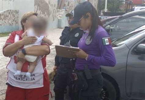 Canc N Polic As Salvan A Beb Encerrada En Un Auto En El Parque Las