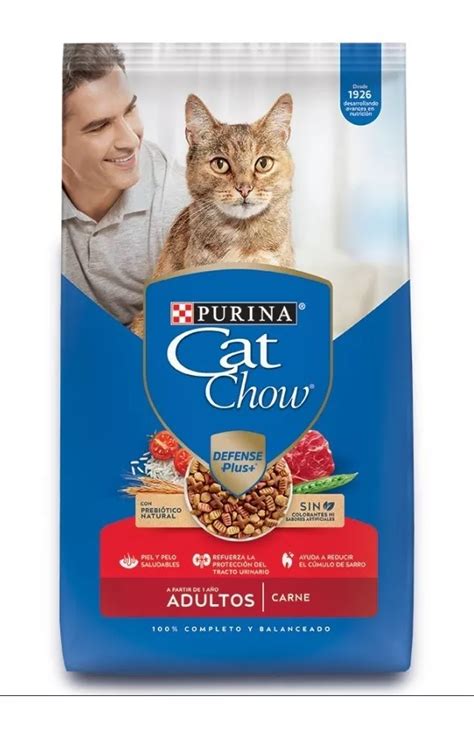 Ripley Alimento Seco Gatos Adulto Cat Chow Sabor Carne Kg Delicia