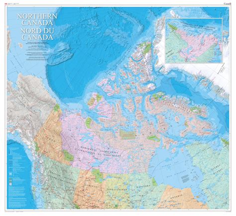 Northern Canada Map