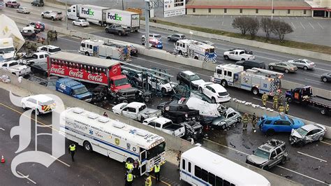 Fort Worth Officials Speak About The Tragic 133 Car Pileup On Icy