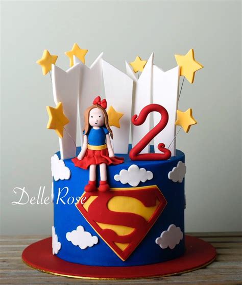 Supergirl Birthday Cake Artofit