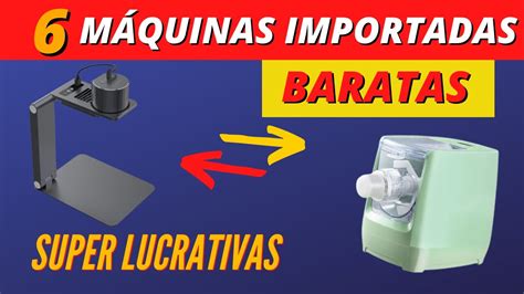 AS MELHORES MÁQUINAS LUCRATIVAS I 6 máquinas lucrativas e muito BARATAS